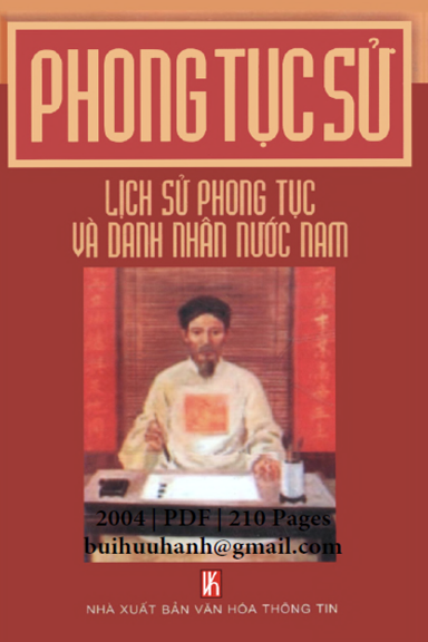 Phong Tục Sử (NXB Văn Hóa Thông Tin 2004) - Nguyễn Huy Thức, 210 Trang