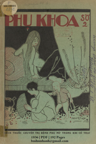 Phụ Khoa Cuốn 2 (NXB Tân Dân 1936) - Vũ Thượng Chi, 192 Trang