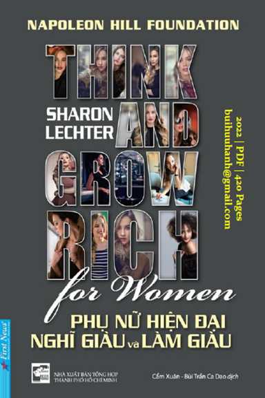 Phụ Nữ Hiện Đại Nghĩ Giàu Và Làm Giàu (NXB Tổng Hợp 2022) - Sharon Lechter, 420 Trang