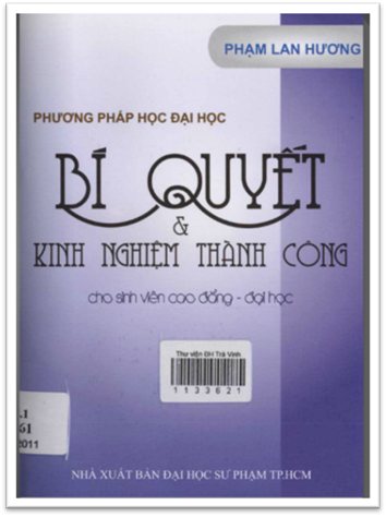 Phương Pháp Học Đại Học-Bí Quyết Và Kinh Nghiệm Thành Công - Phạm Lan Hương, 156 Trang