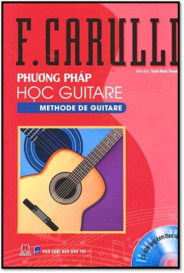 Phương Pháp Học Guitare (NXB Dân Trí 2015) - F. Carulli, 164 Trang