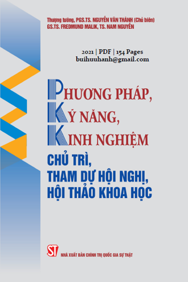 Phương Pháp, Kỹ Năng, Kinh Nghiệm Chủ Trì, Tham Dự Hội Nghị, Hội Thảo Khoa Học - Nguyễn Văn Thành