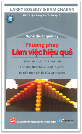 Phương Pháp Làm Việc Hiệu Quả (NXB Tổng Hợp 2010) - Larry Bossidy, 297 Trang