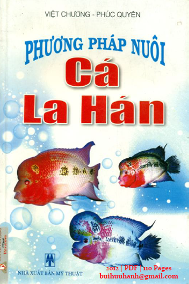 Phương Pháp Nuôi Cá La Hán (NXB Mỹ Thuật 2012) - Việt Chương, 110 Trang