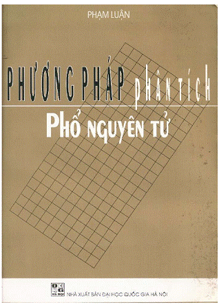 Phương Pháp Phân Tích Phổ Nguyên Tử (NXB Đại Học Quốc Gia 2003) - Phạm Luận, 240 Trang
