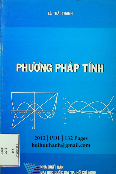 Phương Pháp Tính (NXB Đại Học Quốc Gia 2012) - Lê Thái Thanh, 132 Trang