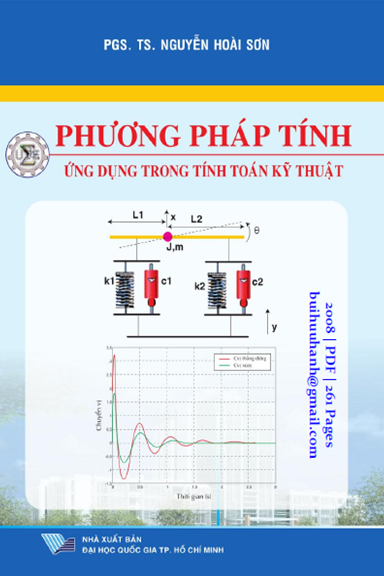 Phương Pháp Tính Ứng Dụng Trong Tính Toán Kỹ Thuật (NXB Đại Học Quốc Gia 2008) - Nguyễn Hoài Sơn
