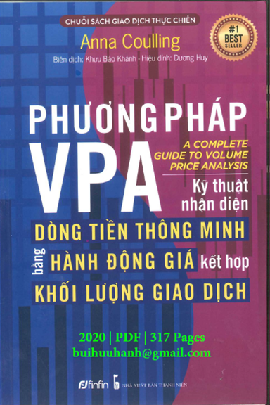 Phương Pháp VPA-Kỹ Thuật Nhận Diện Dòng Tiền Thông Minh (NXB Thanh Niên 2020) - Anna Coulling