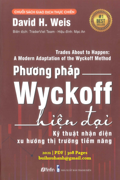 Phương Pháp Wyckoff Hiện Đại (NXB Thanh Niên 2021) - David H. Weis,  308 Trang