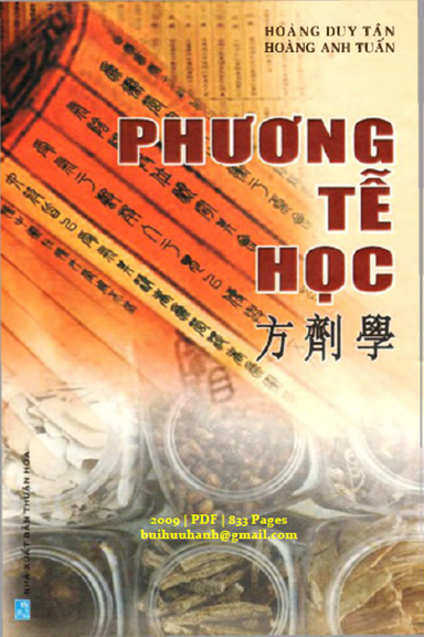 Phương Tễ Học (NXB Thuận Hóa 2009) - Hoàng Duy Tân, 833 Trang