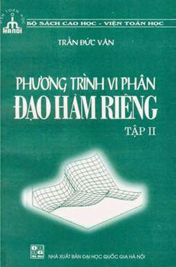 Phương Trình Vi Phân Đạo Hàm Riêng Tập 2 (NXB Đại Học Quốc Gia 2001) - Trần Đắc Vân, 245 Trang