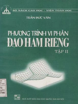 Phương Trình Vi Phân Đạo Hàm Riêng Tập 2 (NXB Đại Học Quốc Gia 2001) - Trần Đức Vân, 244 Trang
