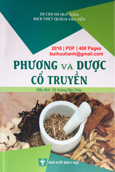 Phương Và Dược Cổ Truyền (NXB Y Học 2018) - Hà Huy Toản, 469 Trang