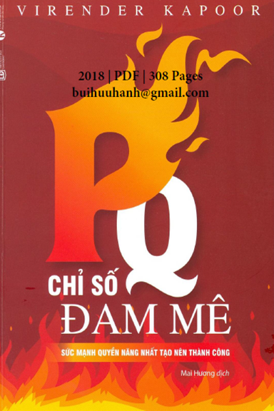 PQ Chỉ Số Đam Mê (NXB Lao Động 2018) - Virender Kapoor, 314 Trang