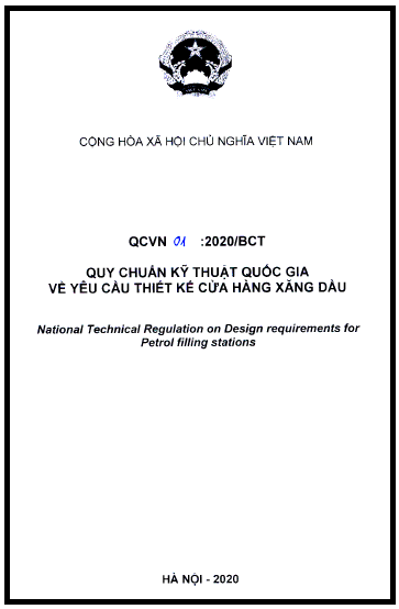 QCVN 01-2020-BCT - Yêu Cầu Thiết Kế Cửa Hàng Xăng Dầu