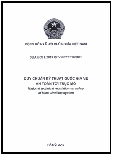 QCVN 02-2016-BCT-SĐ1-2019 - An Toàn Tời Trục Mỏ