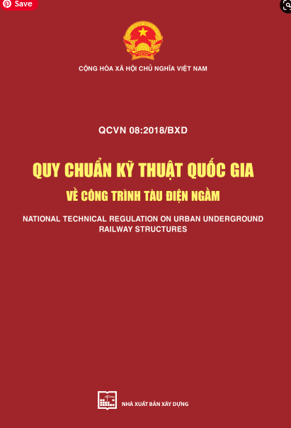 QCVN 08-2018-BXD - Công Trình Tàu Điện Ngầm
