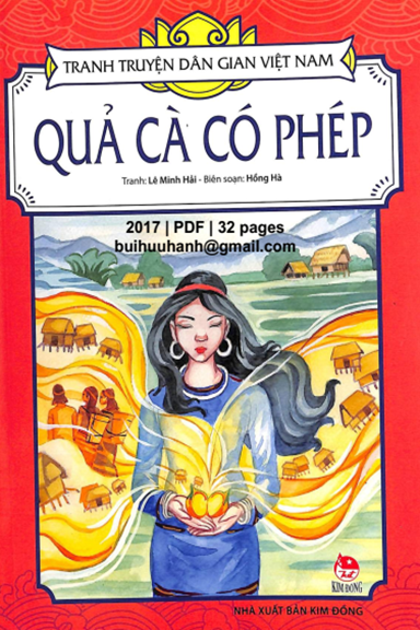 Quả Cà Có Phép (NXB Kim Đồng 2017) - Hồng Hà, 32 Trang