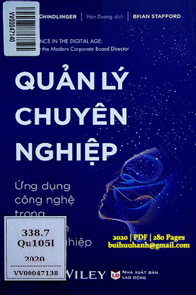 Quản Lý Chuyên Nghiệp (NXB Lao Động 2020) - Brian Stafford, 280 Trang