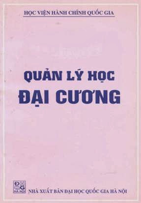 Quản Lý Học Đại Cương (NXB Đại Học Quốc Gia 2001) - Võ Kim Sơn, 239 Trang