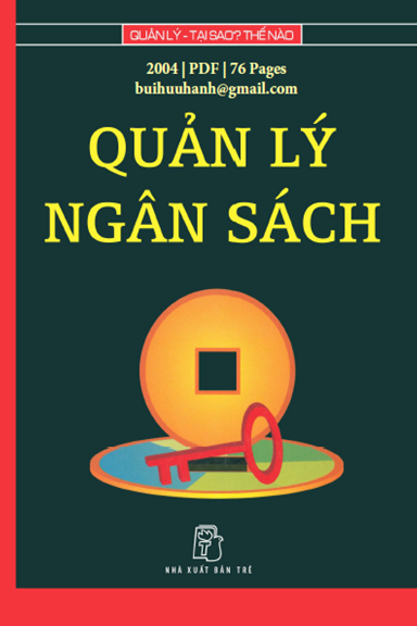 Quản Lý Ngân Sách (NXB Trẻ 2004) - Lê Tuyên, 76 Trang