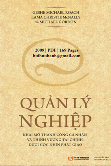Quản Lý Nghiệp (NXB Phương Đông 2009) - Geshe Michael Roach, 168 Trang