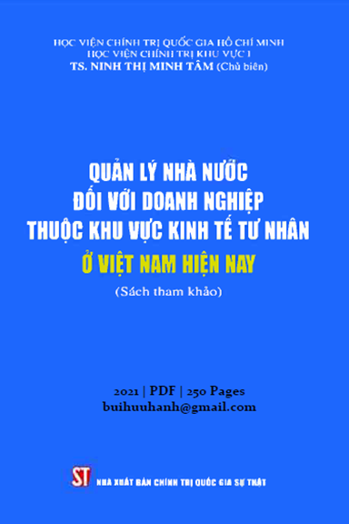 Quản Lý Nhà Nước Đối Với Doanh Nghiệp Thuộc Khu Vực Kinh Tế Tư Nhân Ở Việt Nam Hiện Nay 2021