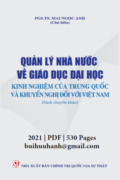 Quản Lý Nhà Nước Về Giáo Dục Đại Học (NXB Chính Trị 2021) - Mai Ngọc Anh, 530 Trang