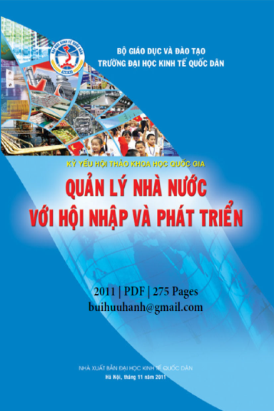 Quản Lý Nhà Nước Với Hội Nhập Và Phát Triển (NXB Kinh Tế Quốc Dân 2011) - Nhiều Tác Giả, 275 Trang