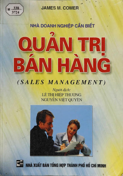Quản Trị Bán Hàng (NXB Tổng Hợp 2005) - James M. Comer, 450 Trang