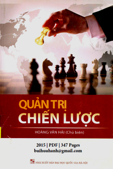 Quản Trị Chiến Lược (NXB Đại Học Quốc Gia 2015) - Hoàng Văn Hải, 347 Trang