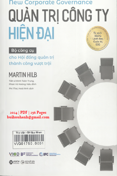 Quản Trị Công Ty Hiện Đại (NXB Công Thương 2024) - Martin Hilb, 256 Trang