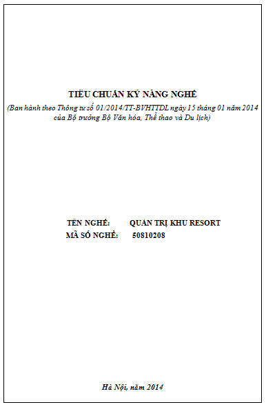 Quản Trị Khu Resort (NXB Hà Nội 2014) - Nguyễn Văn Lưu, 618 Trang