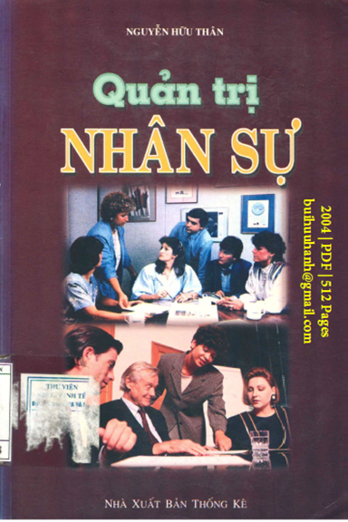 Quản Trị Nhân Sự (NXB Thống Kê 2004) - Nguyễn Hữu Thân, 512 Trang
