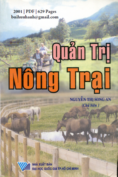 Quản Trị Nông Trại (NXB Đại Học Quốc Gia 2001) - Nguyễn Thị Song An, 629 Trang