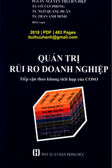 Quản Trị Rủi Ro Doanh Nghiệp (NXB Hồng Đức 2018) - Nguyễn Thị Liên Diệp, 483 Trang