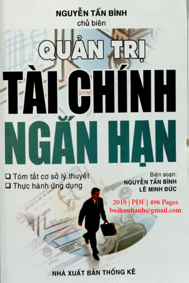 Quản Trị Tài Chính Ngắn Hạn (NXB Thống Kê 2010) - Nguyễn Tấn Bình, 496 Trang