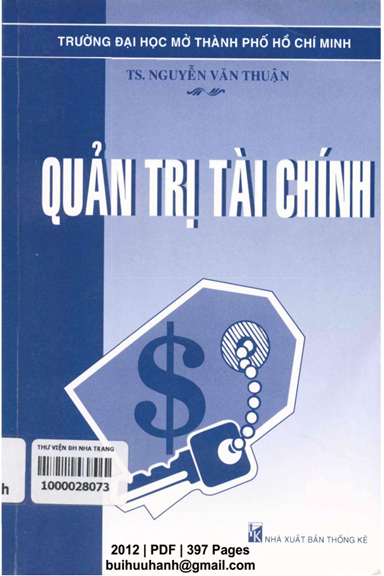 Quản Trị Tài Chính (NXB Thống Kê 2012) - Nguyễn Văn Thuận, 397 Trang