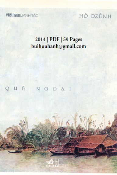 Quê Ngoại (NXB Hội Nhà Văn 2014) - Hồ Dzếnh, 59 Trang