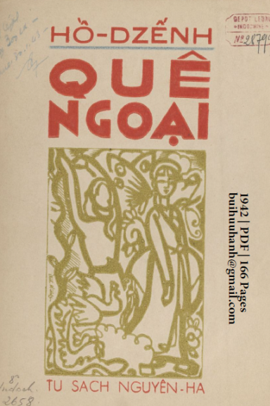 Quê Ngoại (NXB Nguyên Hà 1942) - Hồ Dzếnh, 166 Trang