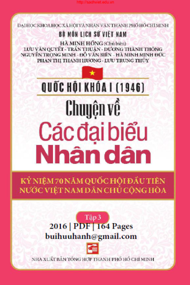 Quốc Hội Việt Nam Tập 3-Chuyện Về Các Đại Biểu Nhân Dân (NXB Tổng Hợp 2016) - Hà Minh Hồng, 128 Tran
