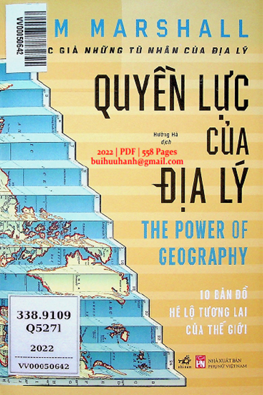 Quyền Lực Của Địa Lý (NXB Phụ Nữ 2022) - Tim Marshall, 558 Trang