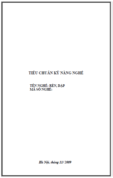 Rèn, Dập (NXB Hà Nội 2009) - Phạm Mạnh Tản, 252 Trang