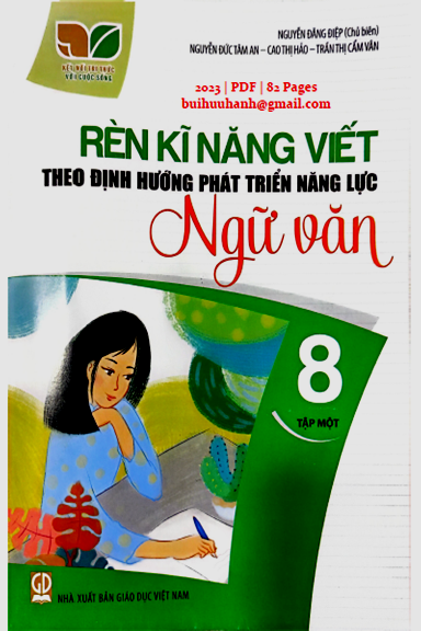 Rèn Kĩ Năng Viết Ngữ Văn 8 Tập 1 (NXB Giáo Dục 2023) - Nguyễn Đăng Điệp, 82 Trang