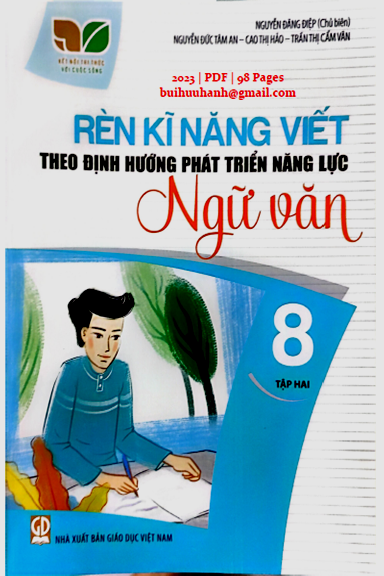 Rèn Kĩ Năng Viết Ngữ Văn 8 Tập 2 (NXB Giáo Dục 2023) - Nguyễn Đăng Điệp, 98 Trang
