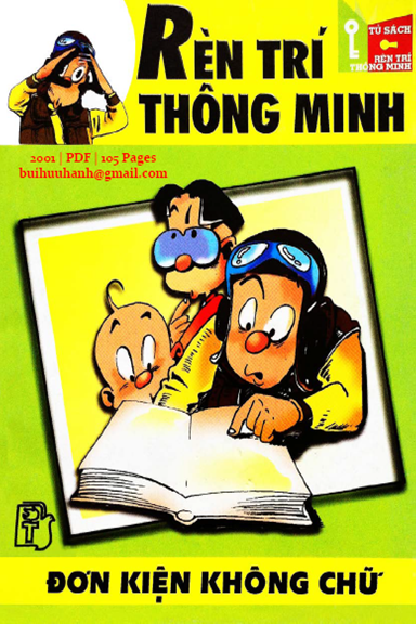 Rèn Trí Thông Minh-Đơn Kiện Không Chữ (NXB Trẻ 2001) - Kim Dân, 105 Trang
