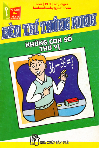 Rèn Trí Thông Minh-Những Con Số Thú Vị (NXB Trẻ 2001) - Mỹ Lan, 103 Trang