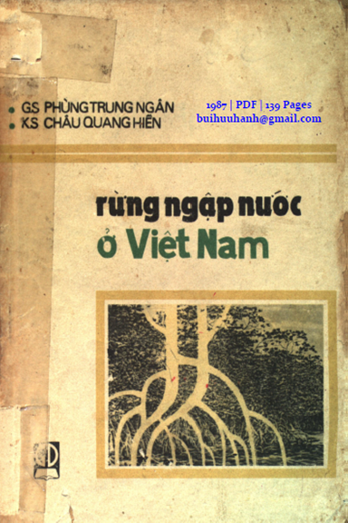 Rừng Ngập Nước Ở Việt Nam (NXB Giáo Dục 1987) - Phùng Trung Ngân, 139 Trang