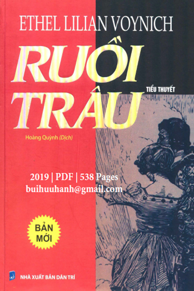 Ruồi Trâu (NXB Dân Trí 2019) - Ethel Lilian Voynich, 538 Trang