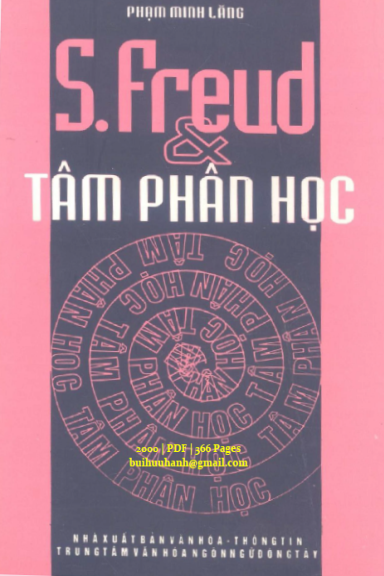 S. Freud Và Tâm Phân Học (NXB Văn Hóa Thông Tin 2000) - Phạm Minh Lăng, 366 Trang